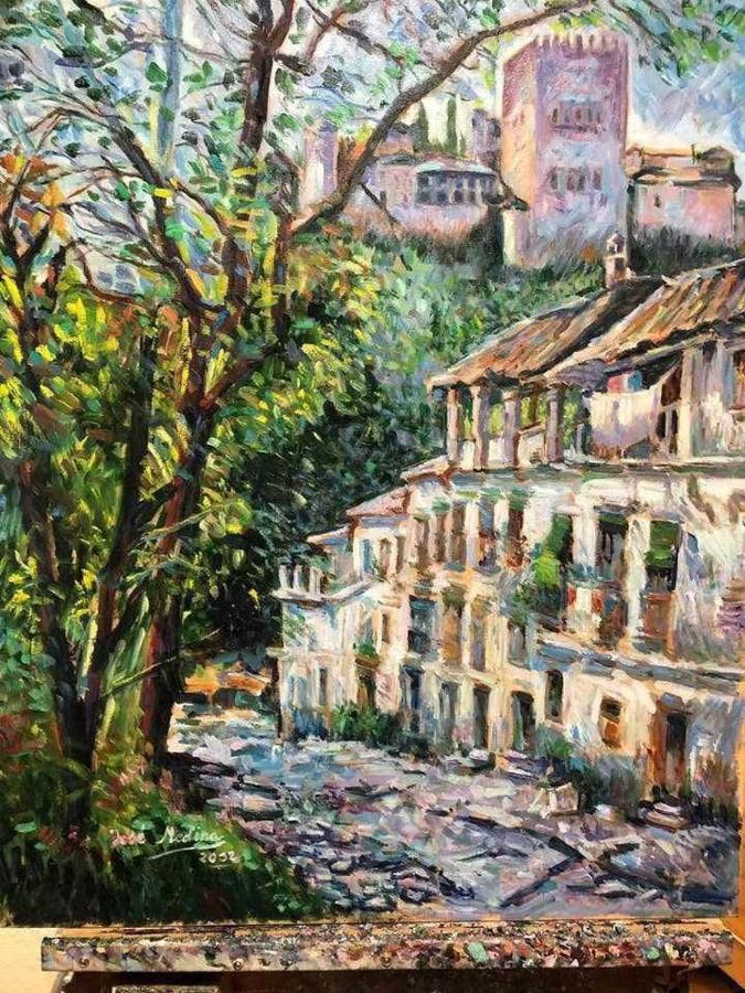 Apartamento Para Dos Al Lado De La Alhambra, En Pleno Centro Granada Kültér fotó