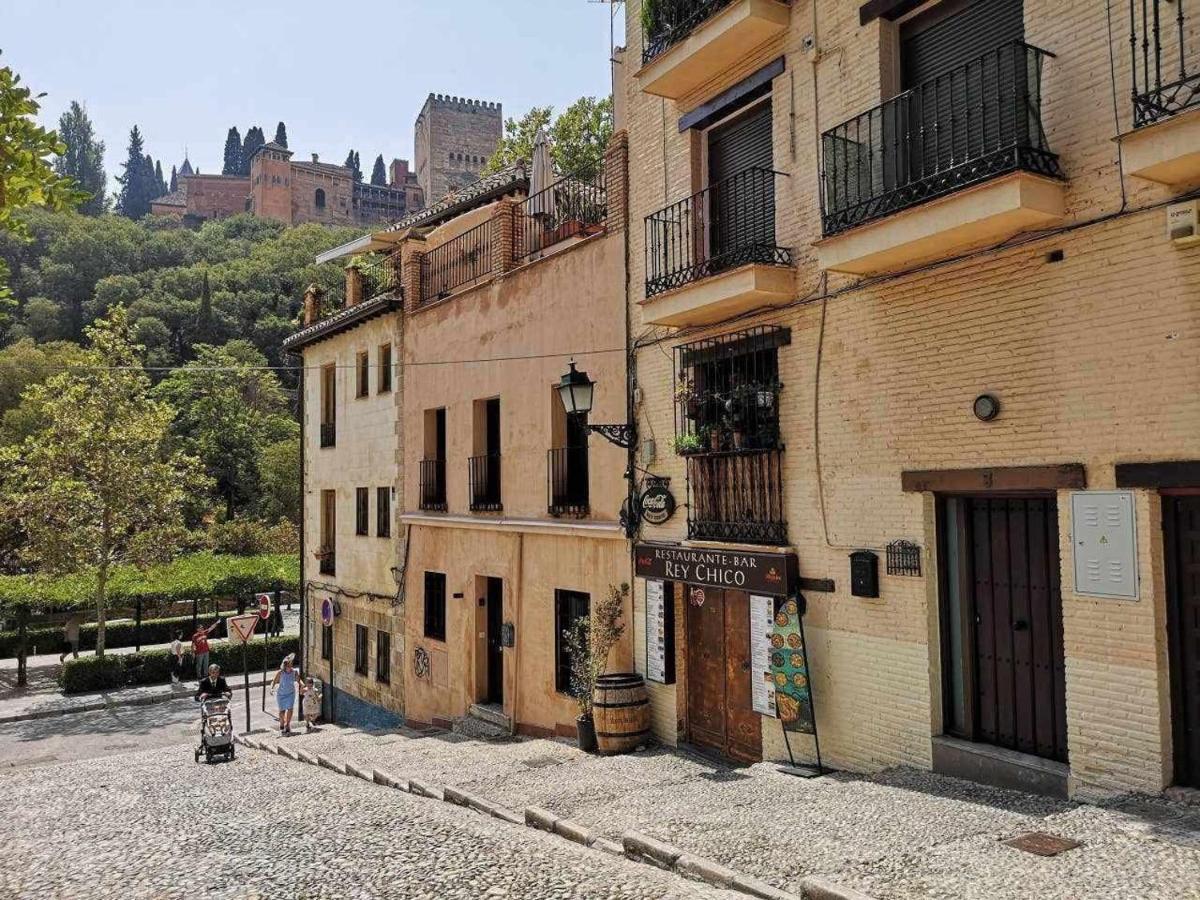Apartamento Para Dos Al Lado De La Alhambra, En Pleno Centro Granada Kültér fotó